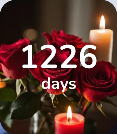Together widget, small: 1226 days